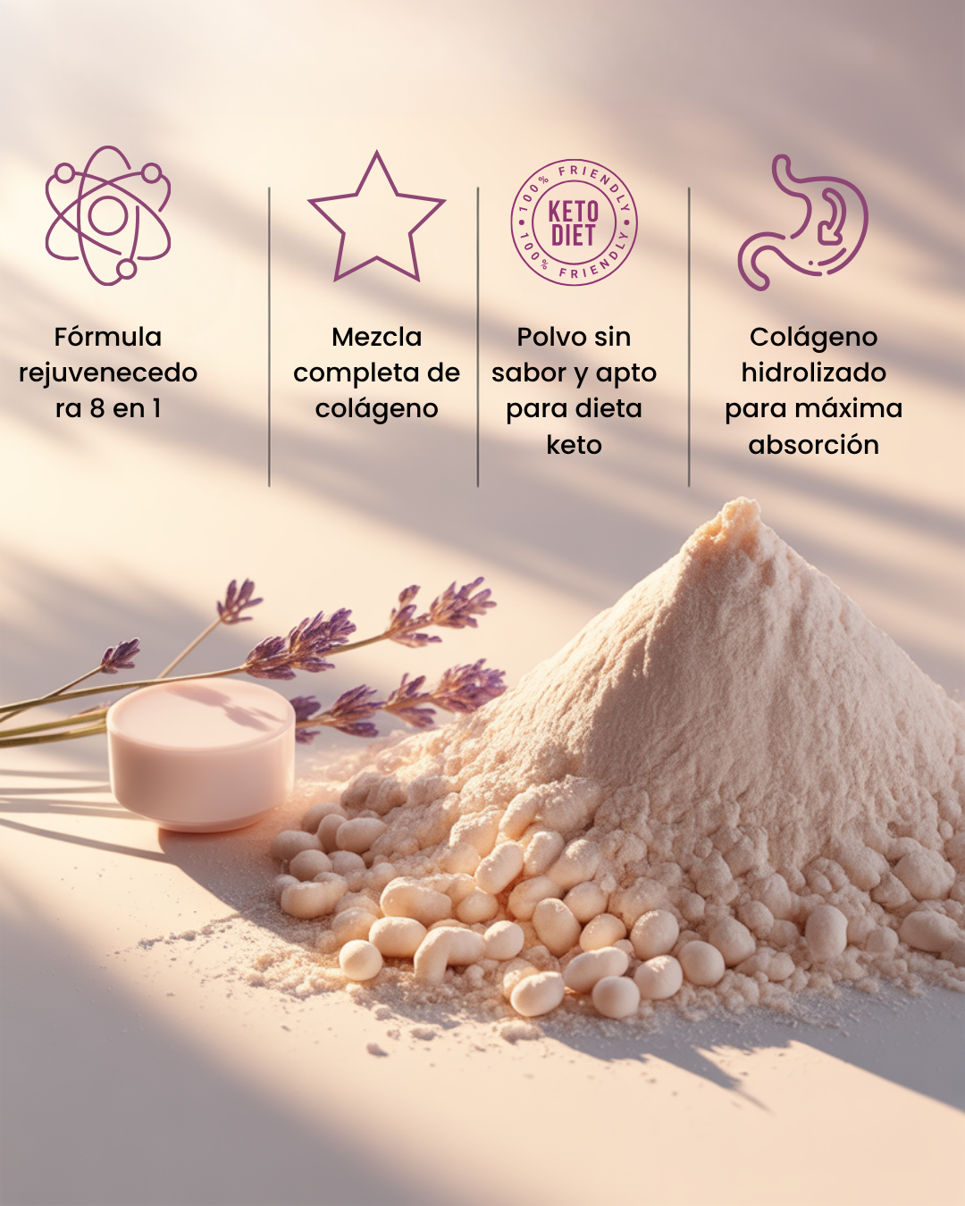 MULTI COLLAGEN PEPTIDES | El Sistema Completo de 5 Tipos para Piel, Cabello y Articulaciones