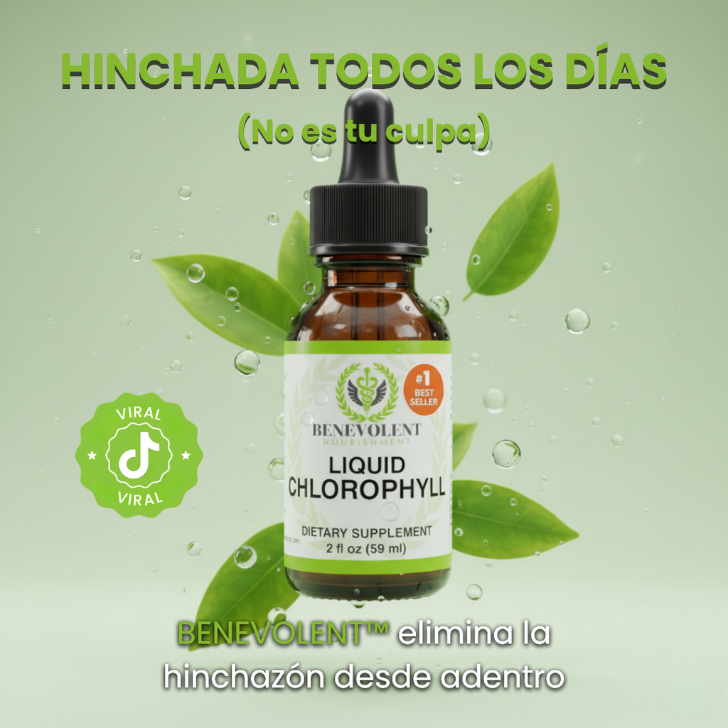 BENEVOLENT™ | Clorofila Líquida Para Eliminar Hinchazón