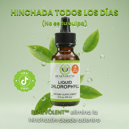 BENEVOLENT™ | Clorofila Líquida Para Eliminar Hinchazón