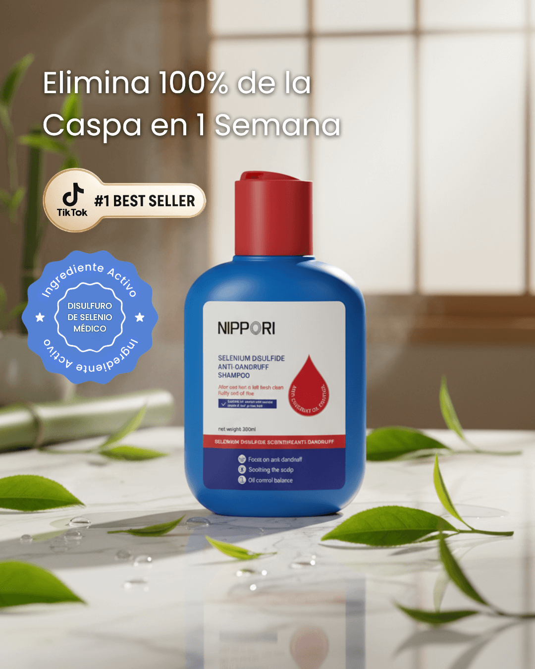 Shampoo Nippori | Anti-Caspa Medicado